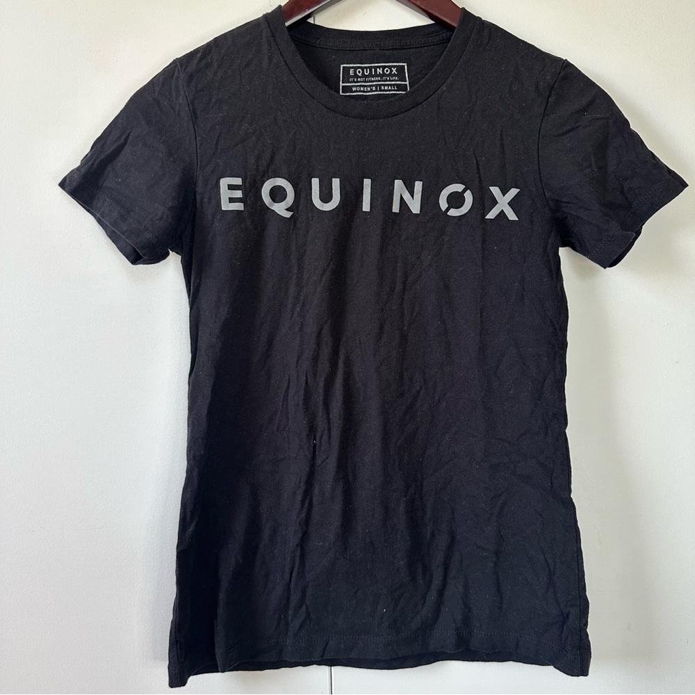 Equinox Black Logo T-Shirt